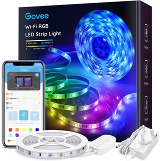 Alexa LED Strip Lights 5 Metre, Govee Smart WiFi Wireless APP Controlled, Music Sync Lighting Strip for Home Kitchen TV Party, Works with Amazon Alexa, Google Assistant (Don't Support 5G WiFi) (1)