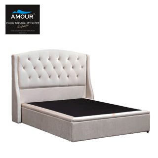 AMOUR BRAND VELVET CLOTH STORAGE BED/ ALL SIZE AVAILABLE/ FREE DELIVERY 1816