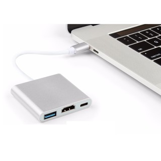 Type C Multiport Adapter to USB 3.0 + HDMI + Type C New MacBook Pro 13 15 Ret 12