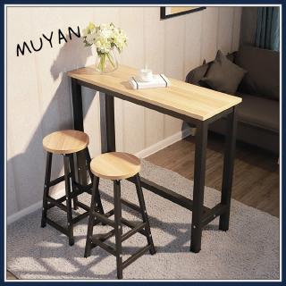 Living Room Simple Bar Table Set With 2 Stool -Free Delivery Coffee Table Dining Table