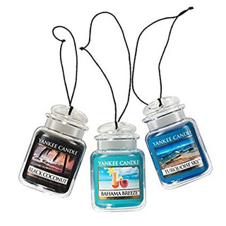 Yankee Candle Car Jar Ultimate Hanging Air Freshener 3-Pack (2 type to choose!)