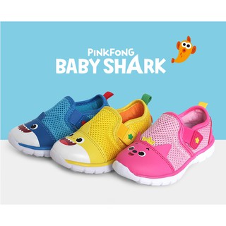 [Korea] Pinkfong Face Sneakers (3color-pink, blue, yellow) Baby Shark!! Korea Genuine