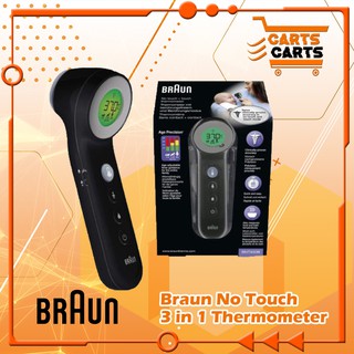 BRAUN No Touch 3-in-1 Thermometer BNT400 Forehead Contactless