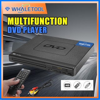 1080P DVD Player Multiple Playback 15W With Remote Controller Multi-angle Viewing USB NEW