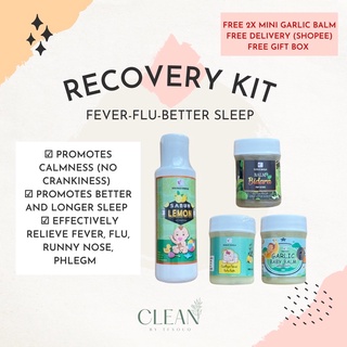 💯ORIGINAL from HQ Baby Infant Children Recovery Kit Bundle Fever, Flu, Better Sleep
