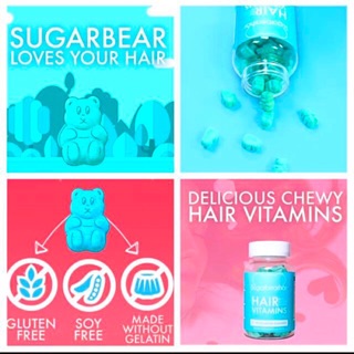 Sugar Bear Hair Supplements (Gummies)