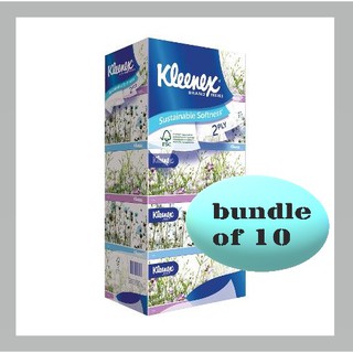 [[Carton Sales]] Kleenex 2 Ply Garden Facial Tissues 150s *Total get 50 boxes