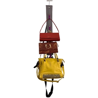 Hanging Purse Organizer Handbag Rack for Closet Storage Holder for Purses Handbags with Hook