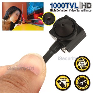 HD 1000TVL Mini Hidden Audio Pinhole Camcorder Video Recorder Spy Camera