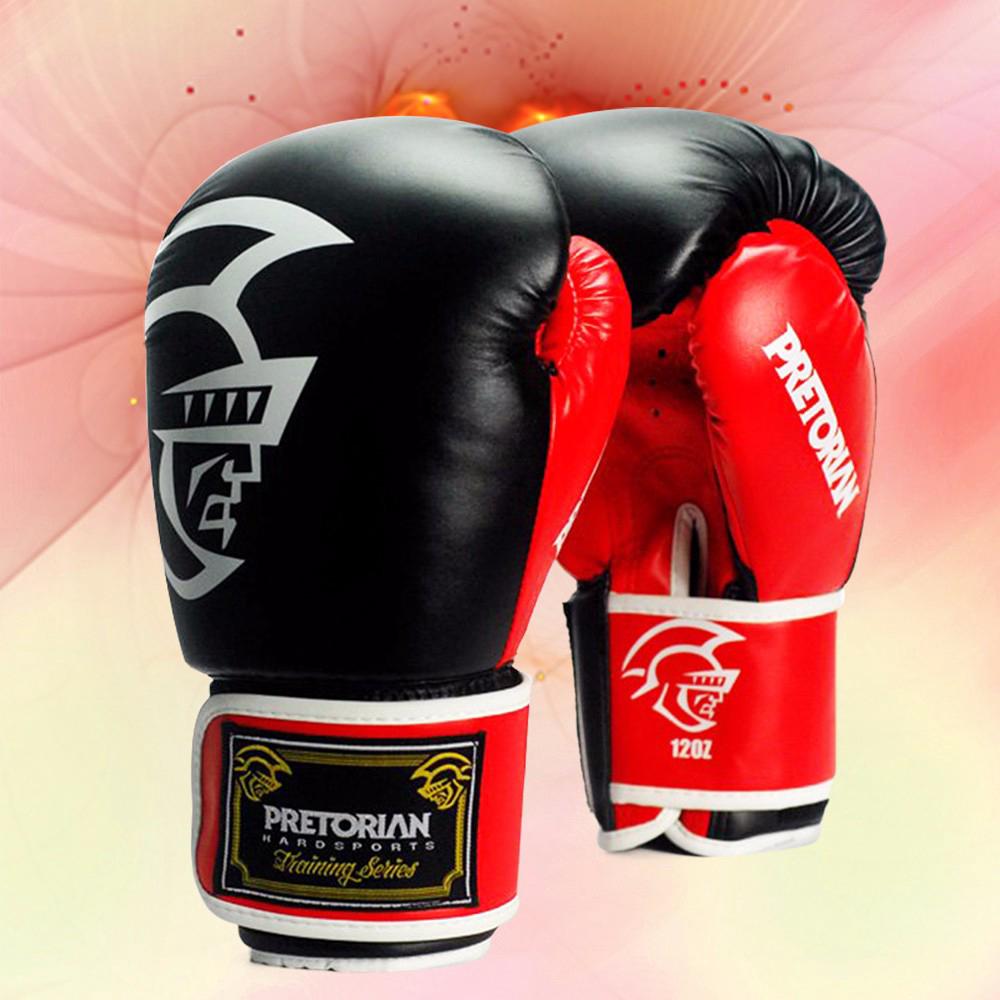 10-16 OZ PRETORIAN Muay Thai Leather Boxing Gloves MMA Grant Boxing Gloves