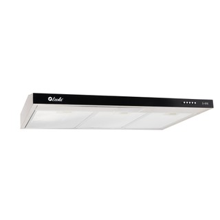 IZOLA S-898 Stainless Steel Ultra Slim Cooker Hood with Black Panel