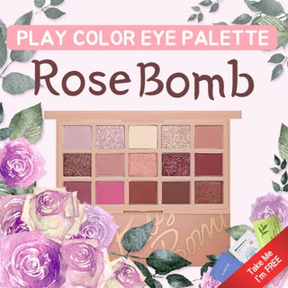 ETUDE HOUSE// Play Color Eye Palette 'ROSE BOMB' 15colors 14.7g(Shipping from Korea)