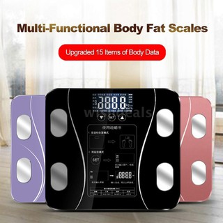 Smart BMI Scale Touch Control Digital Weight Scale Muscle Body Fat Scales