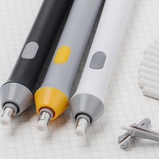 ★tammy★Student Stationery Electric Eraser Automatic Rotating Sketch Eraser Kit