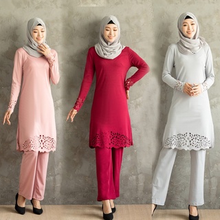 Hot Salebaju Muslimah Suit Shirt Long Sleeve Malaysian Women Suit
