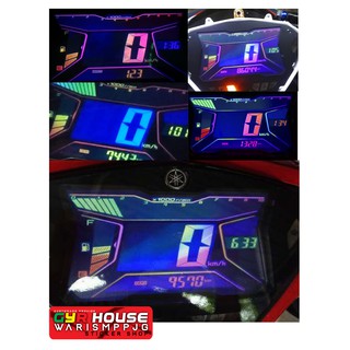 [Shop Malaysia] Nvx 155 STICKER METER Color And TINTEDY NEW.!!! 2020 Stage God...