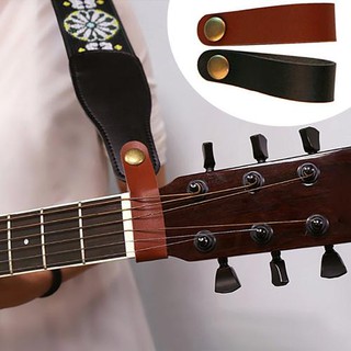 Melody Leather Guitar Strap Headstock Tie Guitar Accessories