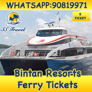Bintan Resorts Ferry 2 Ways Tickets