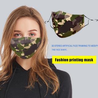 Camouflage Reusable Washable Balaclava Unisex Bandanas Anti Dust Reusable mask