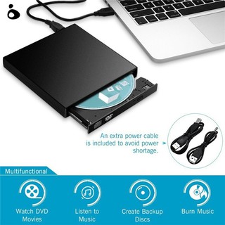 External DVD Drive USB 2.0 Slim Portable Writer/Burner/Rewriter/CD ROM Drive