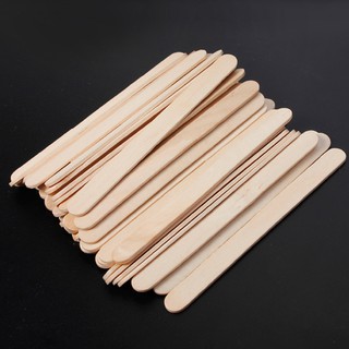 50Pcs DIY Craft Sticks Popsicle Sticks Tongue Depressors Jumbo Original Timber