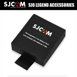 SJCAM SJ6 LEGEND Action Camera Backup Li-ion Battery 1000mAh (FREE SHIPPING)
