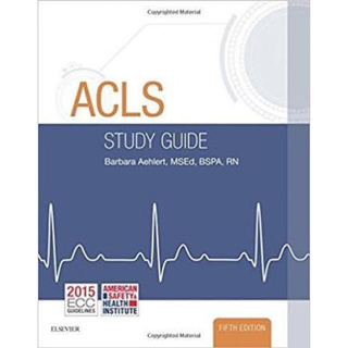 Acls Study Guide 5e 2017 Doctor Book