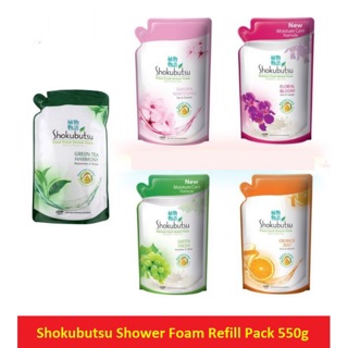 Shokubutsu shower foam refill 550g