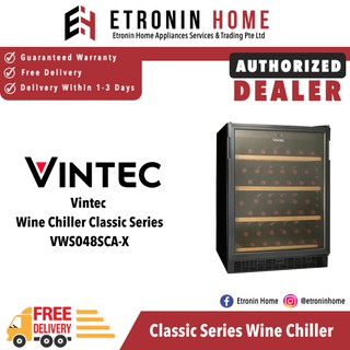 Vintec Wine Chiller Classic Series VWS048SCA-X