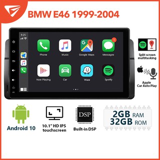 Eonon BMW E46 Android Player 9 Inch IPS Full Touchscreen with 32G ROM Built-in DSP Apple Car Auto Play GA9450B