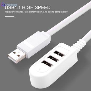❤❤ 【Ready To Stock】3usb Multi-Function 3a Charger Converter Extension Line Expansion Multi-Port Hub 【SHOPPINGGO】