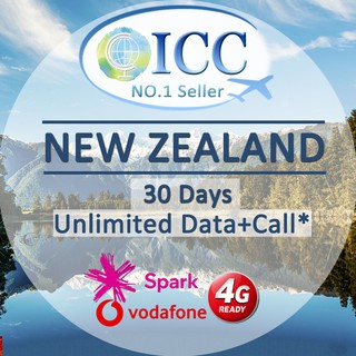 ICC_New Zealand 10-30 Days Data SIM Card