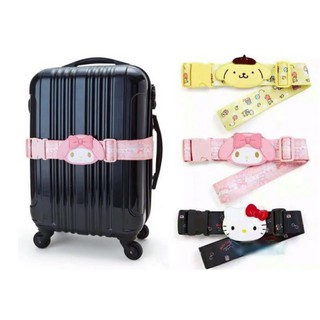 Japan Hello Kitty Melody Purin Travel Luggage Strap/ Holiday Luggage Accessories/ Bags Luggage Lock