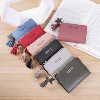 ☛Kd☚ D14 Women 's Wallet / Korean Style Small Wallet With Hanging