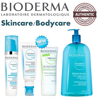 Bioderma Sebium/Hydrabio/Atoderm Skincare and Bodycare. Authentic version!