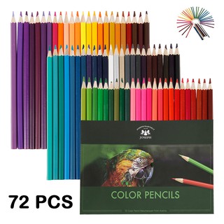 72pcs Colouring Art Oil Pencils Complete Paint Drawing Pencils Base Blendable Sketching Set Color Oil Pastel