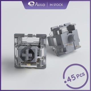 Akko CS Silver Switch, 45pcs Linear Switches, 3-pins for MX Mechanical Keyboard