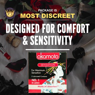 Okamoto Sensation 3s Condom, Japan's number 1 condom