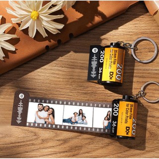 Customized gift, photo film, support Spotify code, free keychain