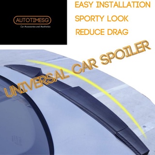 [SG Seller Ready Stocks] Universal Gloss Black Car Rear Spoiler