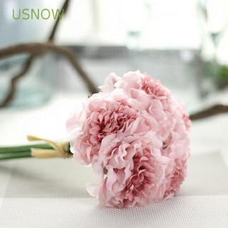 USNOW Hydrangea Bridal Floral Wedding Fake Flowers Bouquet