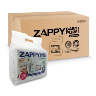 Zappy Baby Wipes (Unscented)