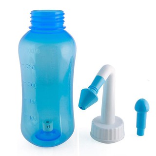 300ml Neti Pot Saline Nasal Allergic Cleaner Nose Bottle