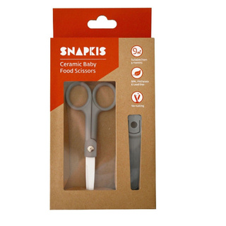 Snapkis Ceremic Baby Food Scissors