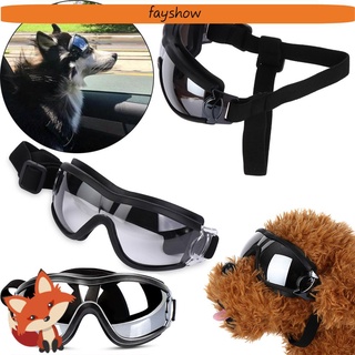 FAY Useful Sunglasses Fashion Goggles Dog Glasses Anti-UV Grooming Eye-wear Durable Photos Props Adjustable Pet Eye Protection/Multicolor