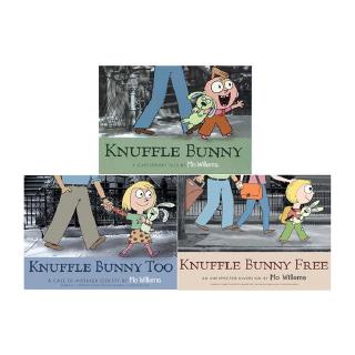 Knuffle Bunny 3 Books Set (3冊合售) /Mo Willems 誠品eslite