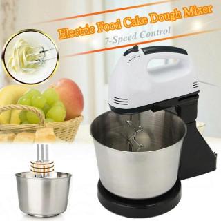7 Speed Electric Food Stand Hand Mixer Bowl Cake Dough Hook Whisk Beater