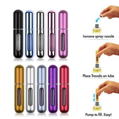 6ml Mini Portable Refillable Perfume Atomizer Spray Bottles badminton bag tactical holster abs roller arm yonex racket