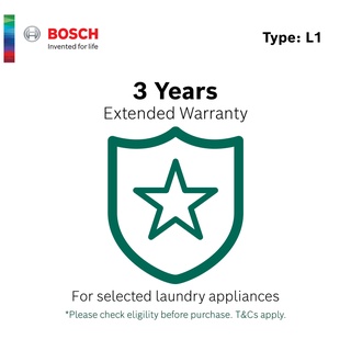 Bosch Laundry Extended Warranty L1