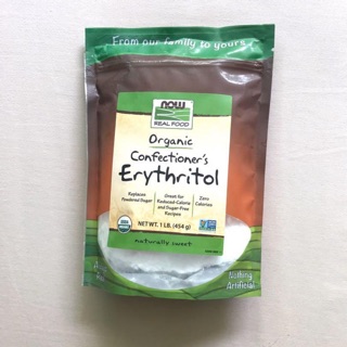 Organic Confectioner's Erythritol : 1 lb (454 Gms)